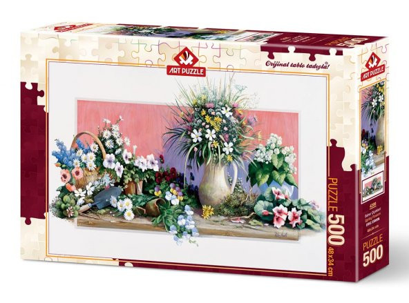 Art Puzzle Bahar Çiçekleri 500 Parça Puzzle - 2