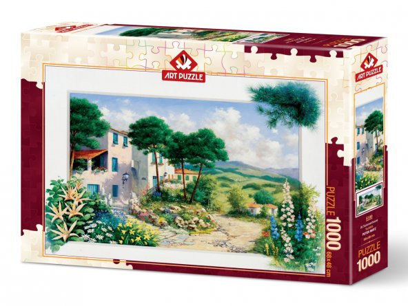 Art Puzzle Yazlıkta 1000 Parça Puzzle - Resim 2