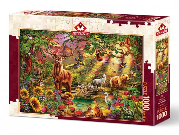 Art Puzzle Büyülü Orman 1000 Parça Puzzle - Resim 2