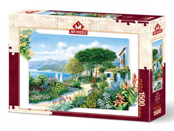 Art Puzzle Kıyı Kasabası 1500 Parça Puzzle - Resim 2