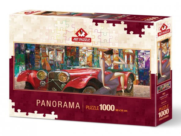 Art Puzzle Akşama Davet 1000 Parça Panorama Puzzle - Resim 2
