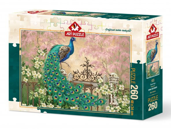 Art Puzzle Tavus Kuşu 260 Parça Puzzle - 2