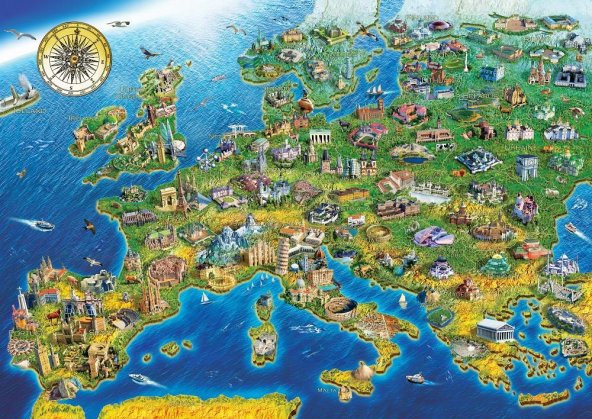 Art Puzzle Dünya Harikaları 2000 Parça Puzzle - 2