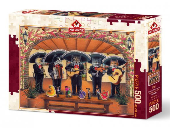 Art Puzzle Flamenko Miyav Ekibi 500 Parça Puzzle - 2
