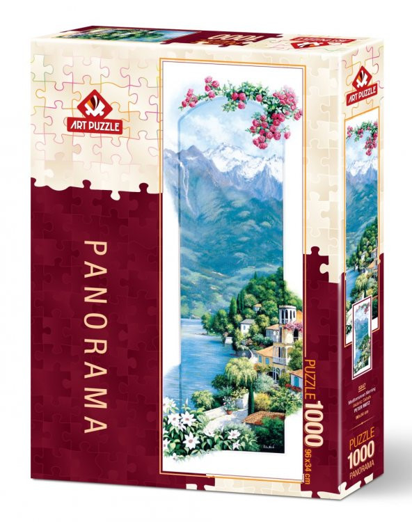 Art Puzzle Akdeniz Sabahı 1000 Parça Panorama Puzz - 2