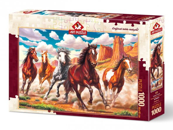 Art Puzzle Vadide Dörtnala 1000 Parça Puzzle - 2
