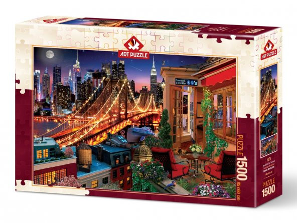 Art Puzzle Terastan Brooklyn 1500 Parça Puzzle - Resim 2