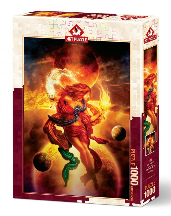 Art Puzzle Su ve Ateş 1000 Parça Puzzle - 2