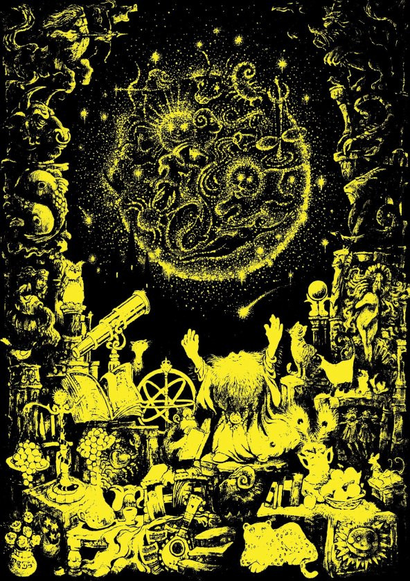 Art Puzzle Astroloji 1000 Parça Neon Puzzle - Resim 3