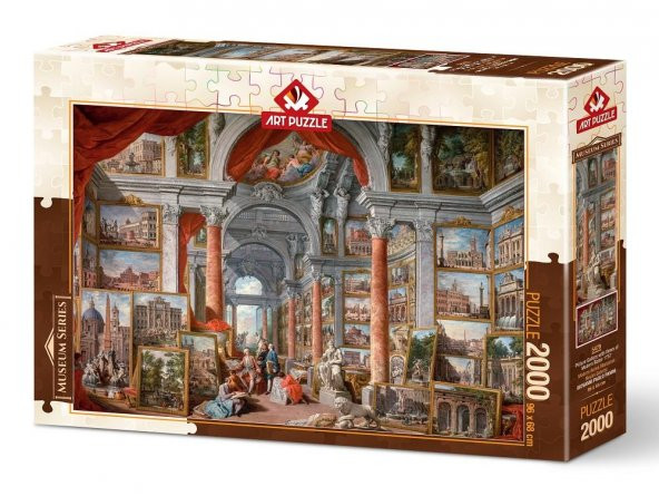 Art Puzzle Modern Roma Manzalı Resim Galerisi, (1757) 2000 Parça Puzzle