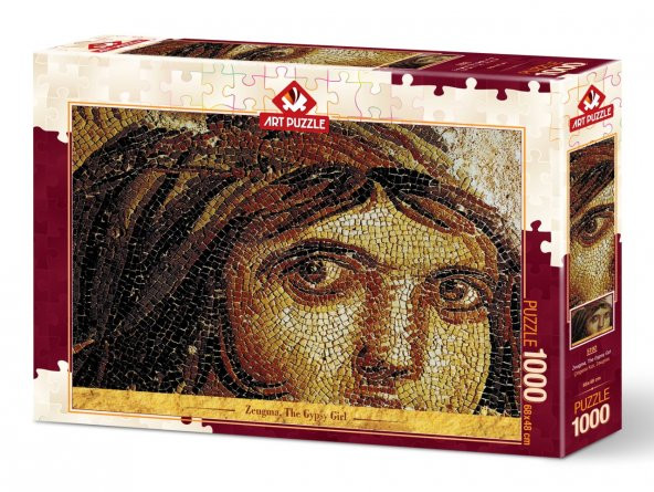 Art Puzzle Çingene Kızı, Zeugma 1000 Parça Puzzle - 2