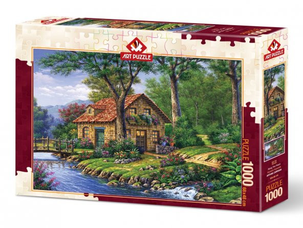 Art Puzzle Huzurun Kıyısında 1000 Parça Puzzle - Resim 2