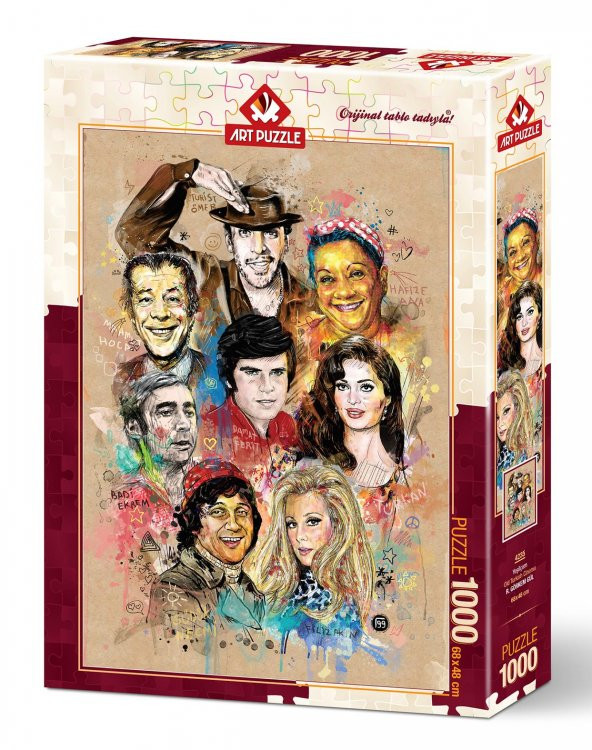 Art Puzzle Yeşilçam 1000 Parça Puzzle - 2