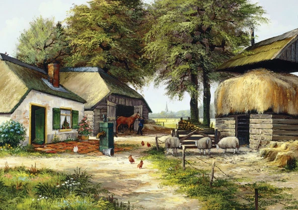 Art Puzzle Çiftlik Evi 1000 Parça Puzzle
