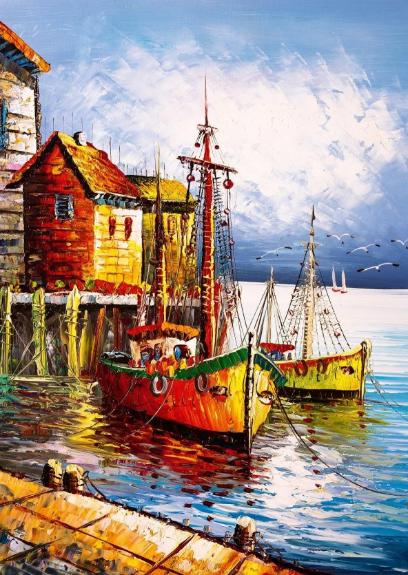 Art Puzzle Turuncu Liman 500 Parça Puzzle - 2