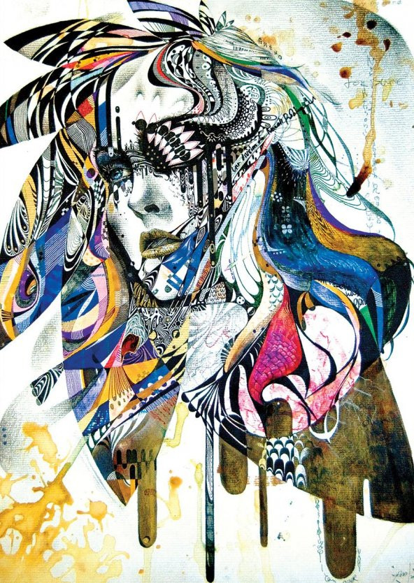 Art Puzzle Hüzün 1000 Parça Puzzle