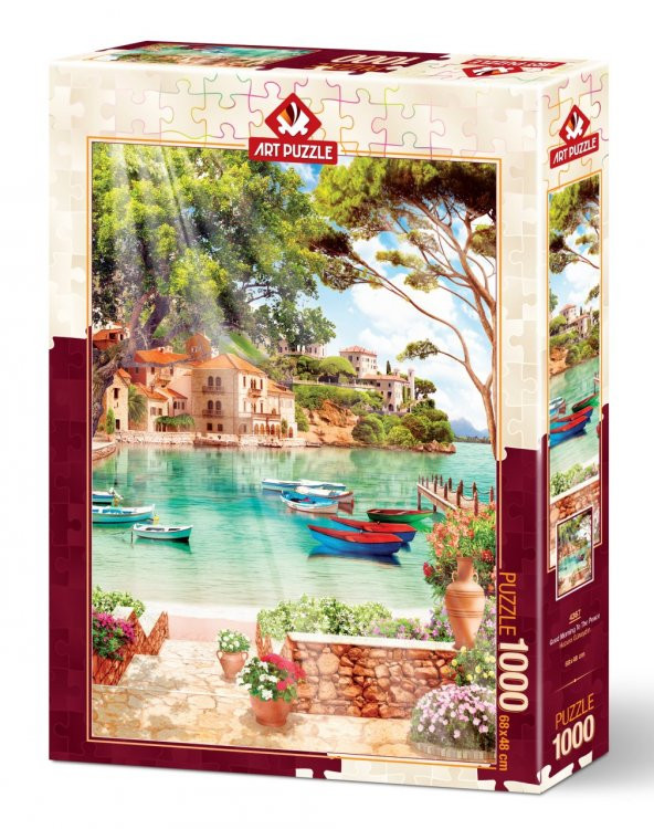 Art Puzzle Huzura Günaydın 1000 Parça Puzzle - Resim 2