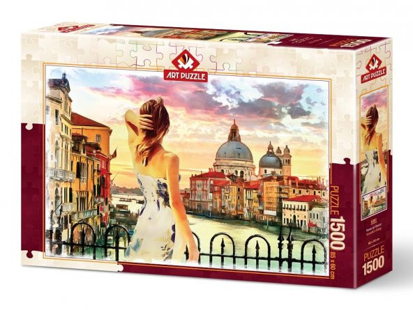 Art Puzzle Venedike Bakış 1500 Parça Puzzle