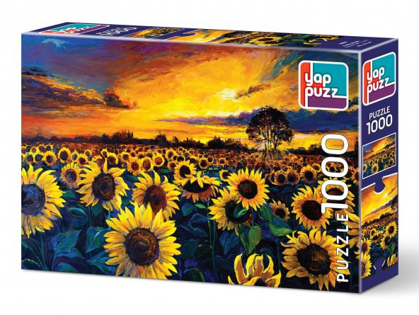 Yappuzz Güneş Hasatı 1000 Parça Puzzle