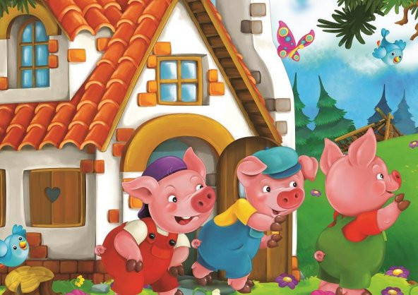 Art Çocuk Puzzle Aç Kurt 24+35 Parça Puzzle - 3