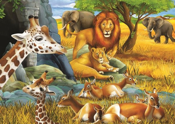 Art Çocuk Puzzle Orman Hayvanları 200 Parça Puzzle - 2