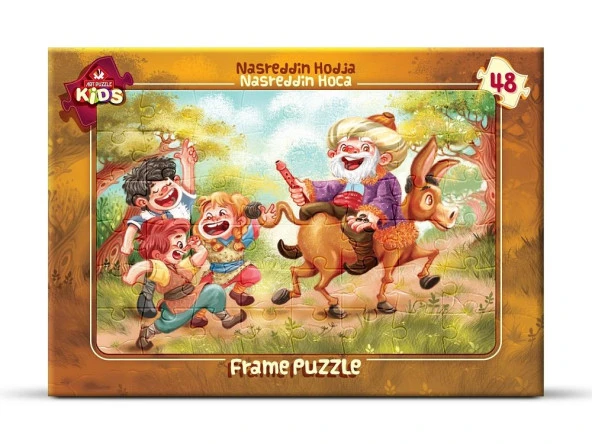 Art Çocuk Frame Puzzle Nasreddin Hoca 48 Parça