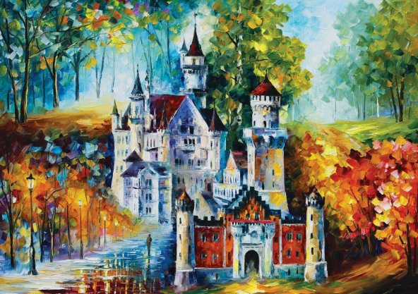 Art Puzzle Neuschwanstein Şatosu 1500 Parça Puzzle - 2