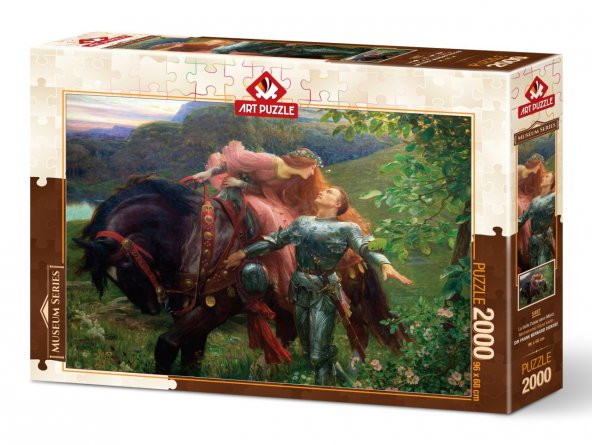 Art Puzzle Merhametsiz Güzel Kadın 2000 Parça Puzzle