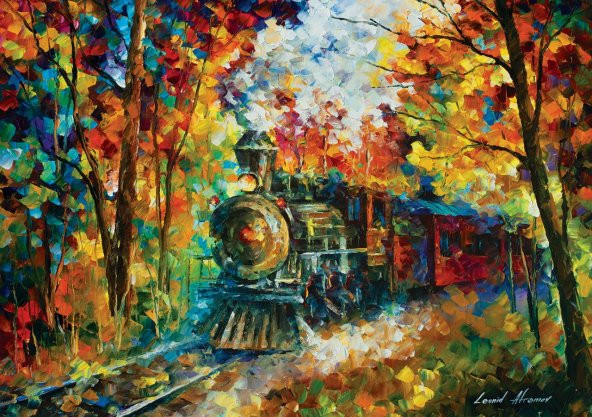 Art Puzzle Sonbahar Treni 500 Parça Puzzle - 2
