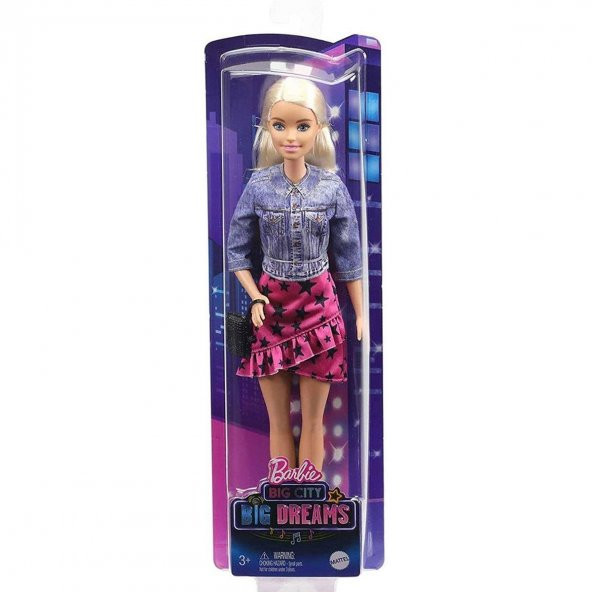 Barbie GXT03 Barbie Malibu Bebeği / Büyük Şehir, Büyük Hayaller Serisi