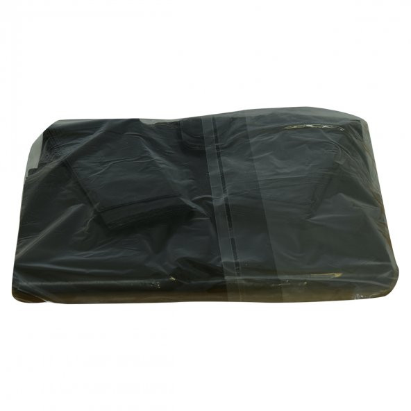 LokmanAVM Battal Boy Atlet Geri Dönüşüm Granül Çanta Poşet 65X35 Cm Kalın Siyah 1000 Gr 1 Paket - 5