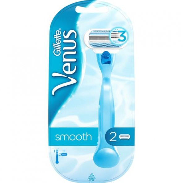 Gillette Venus Smooth Yedek Başlıklı Kadın Tıraş Makinesi - 2