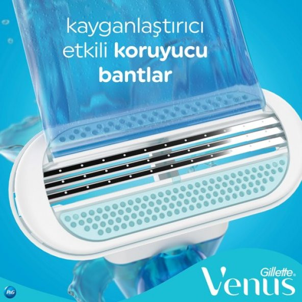Gillette Venus Smooth Yedek Başlıklı Kadın Tıraş Makinesi - 4