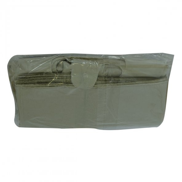 LokmanAVM Büyük Boy Atlet Geri Dönüşüm Granül Çanta Poşet 52X33 Cm Kalın Gri 1000 Gr 1 Paket - 5