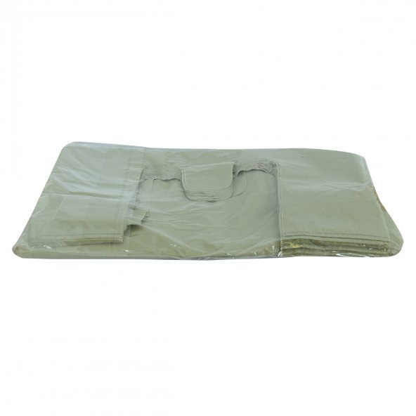 LokmanAVM Battal Boy Atlet Geri Dönüşüm Granül Çanta Poşet 65X35 Cm Kalın Gri 1000 Gr 1 Paket - 4
