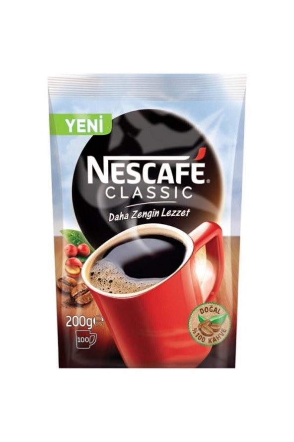 Nescafe Classic - 200 gr Paket