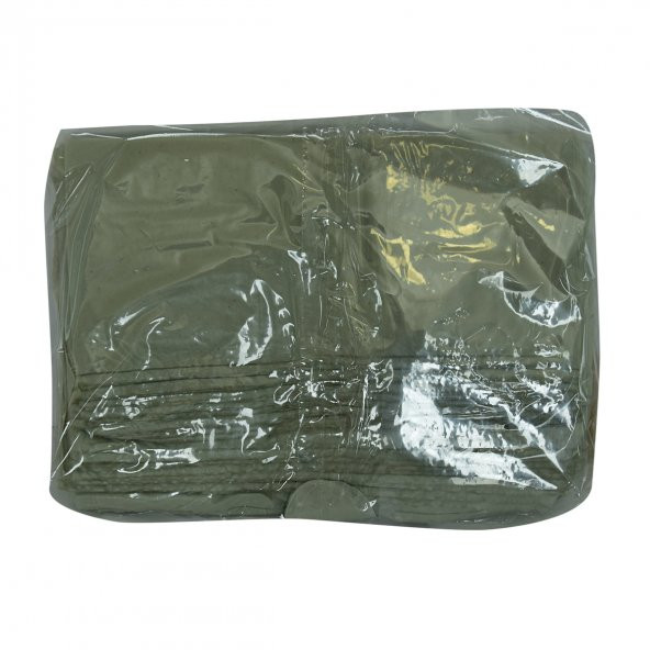 LokmanAVM Orta Boy Atlet Geri Dönüşüm Granül Çanta Poşet 47X27 Cm Kalın Gri 1000 Gr 1 Paket - 3