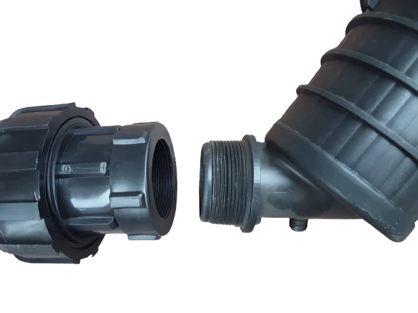 Damla Sulama Filtresi 63 mm Kangal Boru Eki ile birlikte - 3
