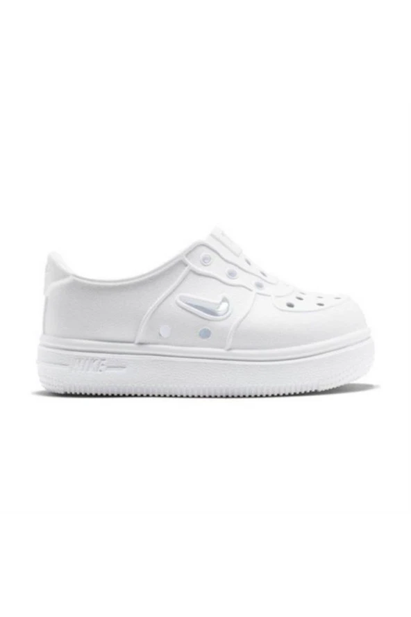 Nike Unisex Çocuk Beyaz Foam Force One Ayakkabı - 1