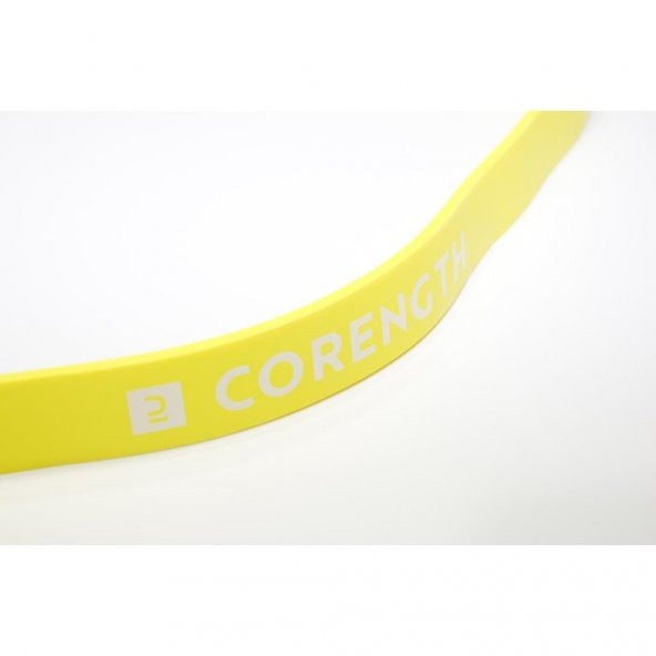 Direnç Bandı / Crosstraining - 25 Kg - Traınıng Band Meridyendukkan Corength Sarı - 3