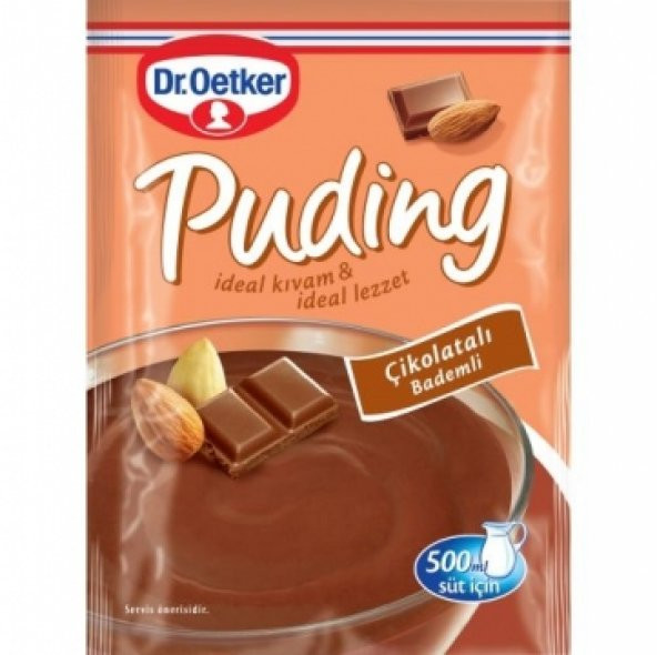 Dr.Oetker Çikolata Badem Puding 118 gr