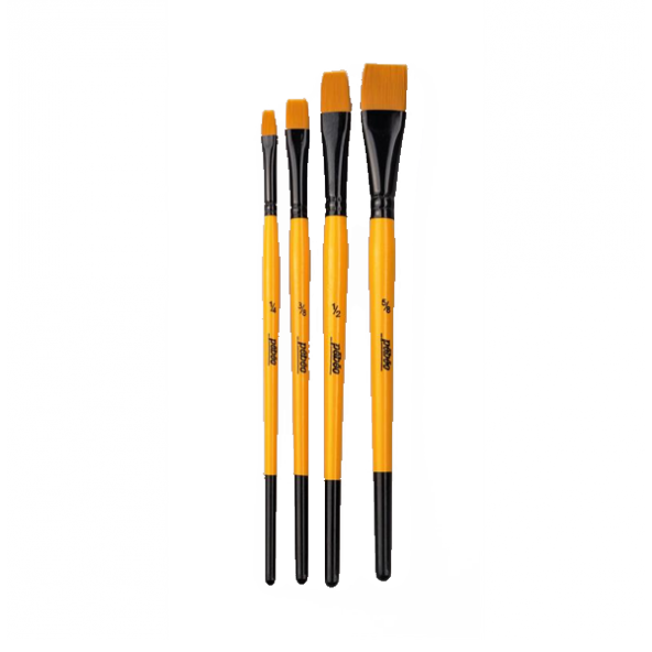 Pebeo Fırça Seti Düz Kesik No:1/4-3/8-1/2-5/8 4 LÜ SET-10 - 2
