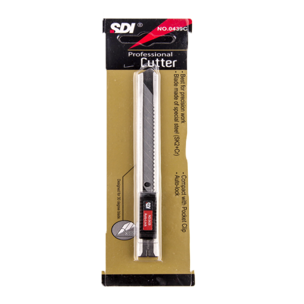 Sdi Maket Bıçağı Dar Metal Gövde 0439C - 2