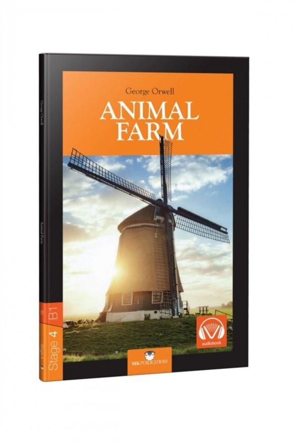 MK Publications Animal Farm - Stage 4 Ingilizce Seviyeli Hikayeler - George Orwell 9786257289191