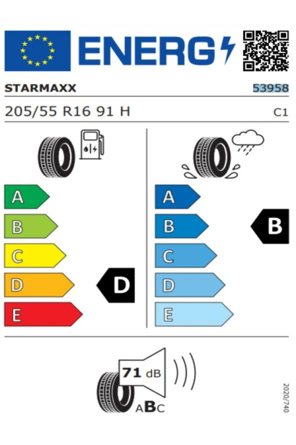 Starmaxx Naturen ST562 205/55 R16 91H Yaz Lastiği - 2025 - 3