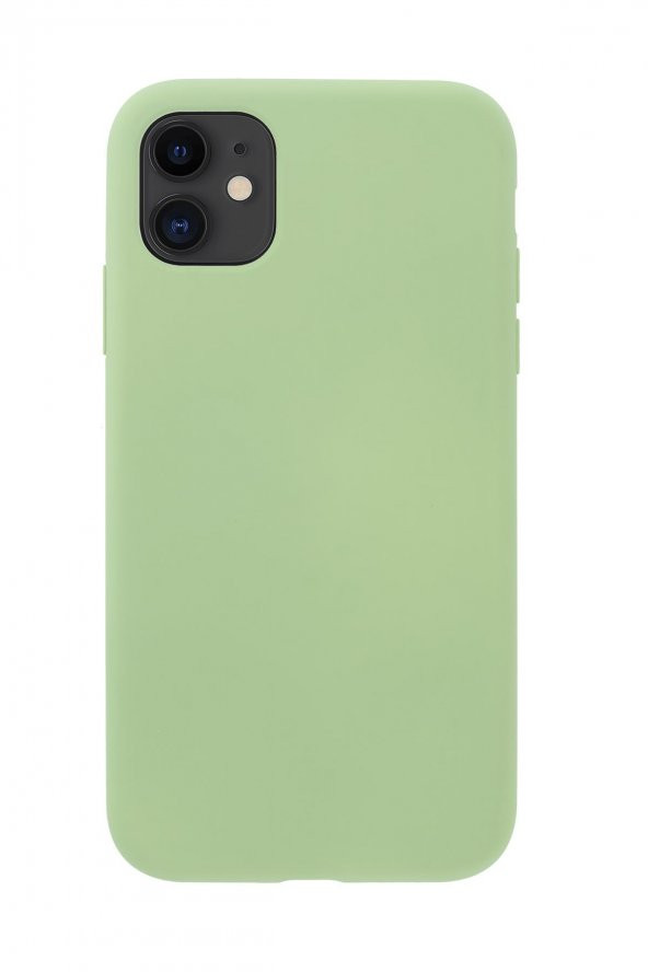 iPhone 11 Premium Silikonlu Lansman Telefon Kılıfı MCH90
