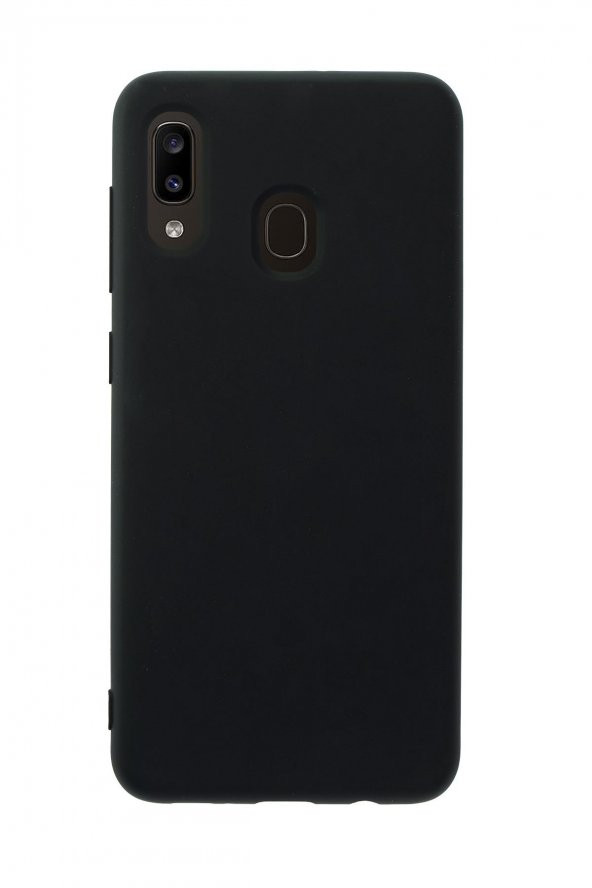 Samsung A30 Premium Silikonlu Lansman Telefon Kılıfı MCH90