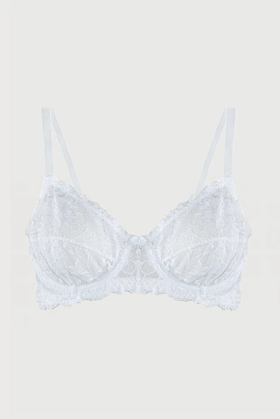 Beyaz Hobby Toparlayıcı Sütyen - Resim 5