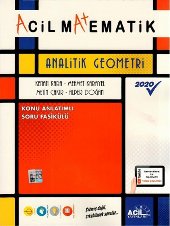 Acil Matematik Analitik Geometri Acil Yayınları