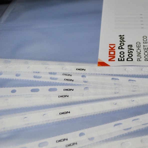 Noki Poşet Dosya Eco A4 100 lü Paket - 2